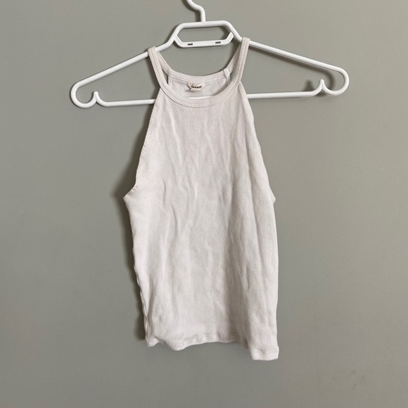 White halter top from Garage - Picture 1 of 3